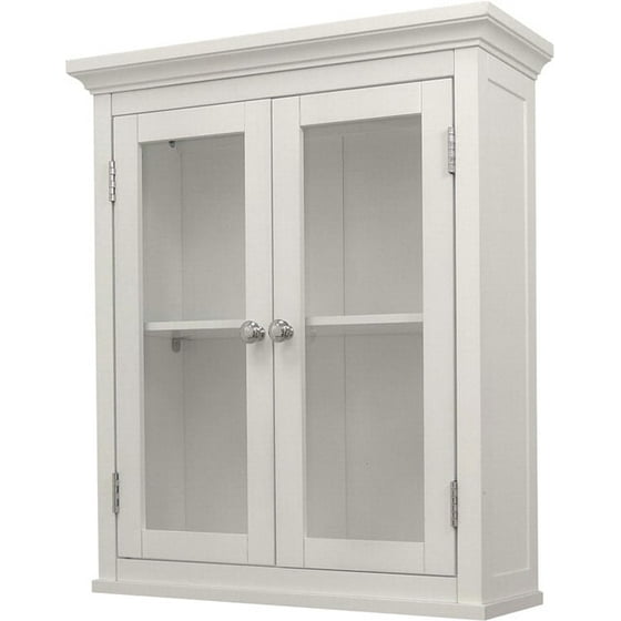 Classy Collection 2 Door Wall Cabinet White