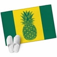thumbnail image 2 of Pineapple Washable Small Entryway Area Rugs 2'x3', Summer Beach Low Pile Throw Rug Non-Slip Sturdy Edge Binding Carpet for Front Door Floor Room Entry, 2 of 9