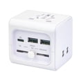 thumbnail image 1 of Adaptador de corriente QVS PA-C5 Priumum World Travel con USB-C y USB, 1 of 6