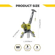 Mighty Machine Crane DIY model kit