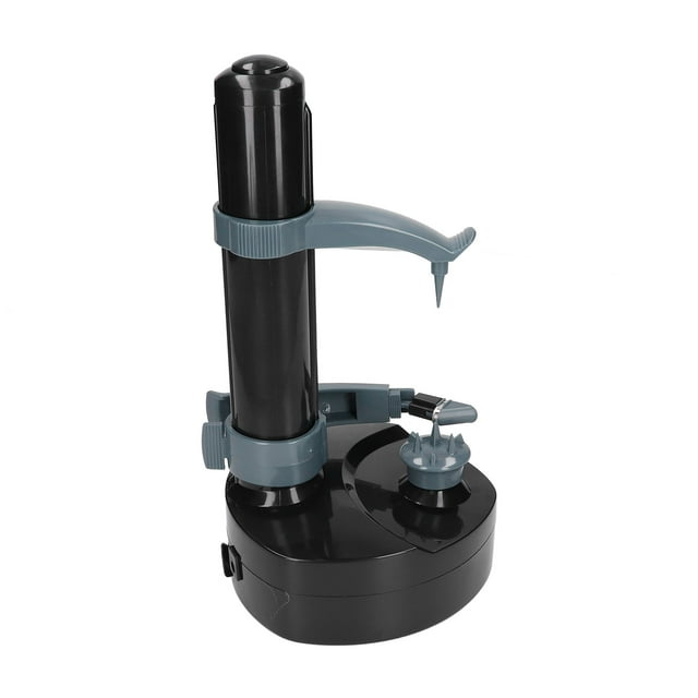 Electric Paring Machine, Humanized Vegetable Peeler Lifting Handle For Fruit Black,White