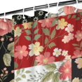 thumbnail image 3 of Pioneer Flower Floral Print Pattern Shower Curtain 36"x72" ,Bathroom Decorative Shower Curtains Set with 12 Hooks,Modern Waterproof Washable Shower Curtain, 3 of 6