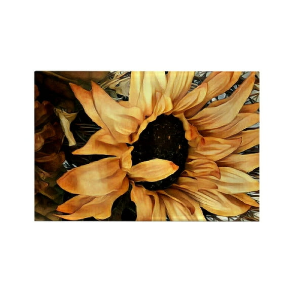 CafePress - Sunflower Magnets - Rectangle Magnet, 2"x3" Refrigerator Magnet