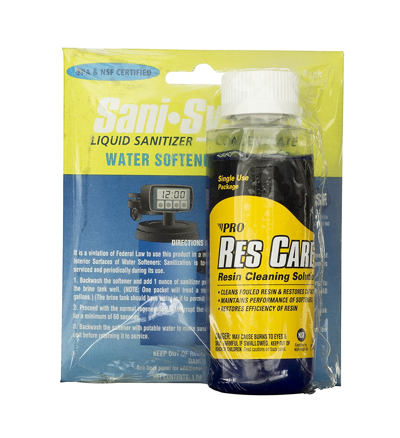 Sanisystem Sscsdisplay Water Softener Clean And Sanitize Kit Walmart Com Sanisystem Sscsdisplay Water Softener Clean And Sanitize Kit Walmart Com
