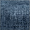 thumbnail image 4 of SAFAVIEH Retro Elsie Abstract Area Rug, Light Blue/Blue, 6' x 6' Square, 4 of 8
