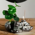 thumbnail image 1 of Backflow Incense , Ceramic Backflow Incense Incense Holder, 14x9x6cm Ceramic Material For Bedroom Tea Room, 1 of 8