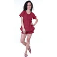 thumbnail image 5 of Moomaya Womens Nightwear Set w/ Shorts Cotton Sleepwear 2 Pcs Nightdresses, 5 of 7