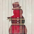 thumbnail image 3 of Studio, Sd Graphics 20x20 Black Modern Framed Museum Art Print Titled - Plaid Christmas IV, 3 of 5
