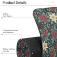 thumbnail image 4 of Yayeee Faucet Mat for Kitchen Sink 14.7" Diatomite Long Splash Guard Pad, Christmas Holly Leaves, 4 of 7