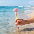 thumbnail image 2 of Eqslft 14Inch Seashell Pull-out Water Gun, Transparent Tube Handheld Water Shooter, Portable Summer Beach Pool Water Blaster Toy, for Outdoor Water Fighting, 2 of 5