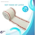 thumbnail image 4 of y Crepe Cotton Bandage, Elastic Bandage, Pack of 6, Durable Compression Stretched Bandage with Hook and Clips Closure (2 Inches Width x 5 Yards Length) 2 Inch Width x 5 Yards Length, 4 of 5
