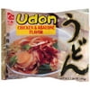 Myojo Udon Japanese Style Chicken & Abalone Flavor Noodles, 7.2 oz