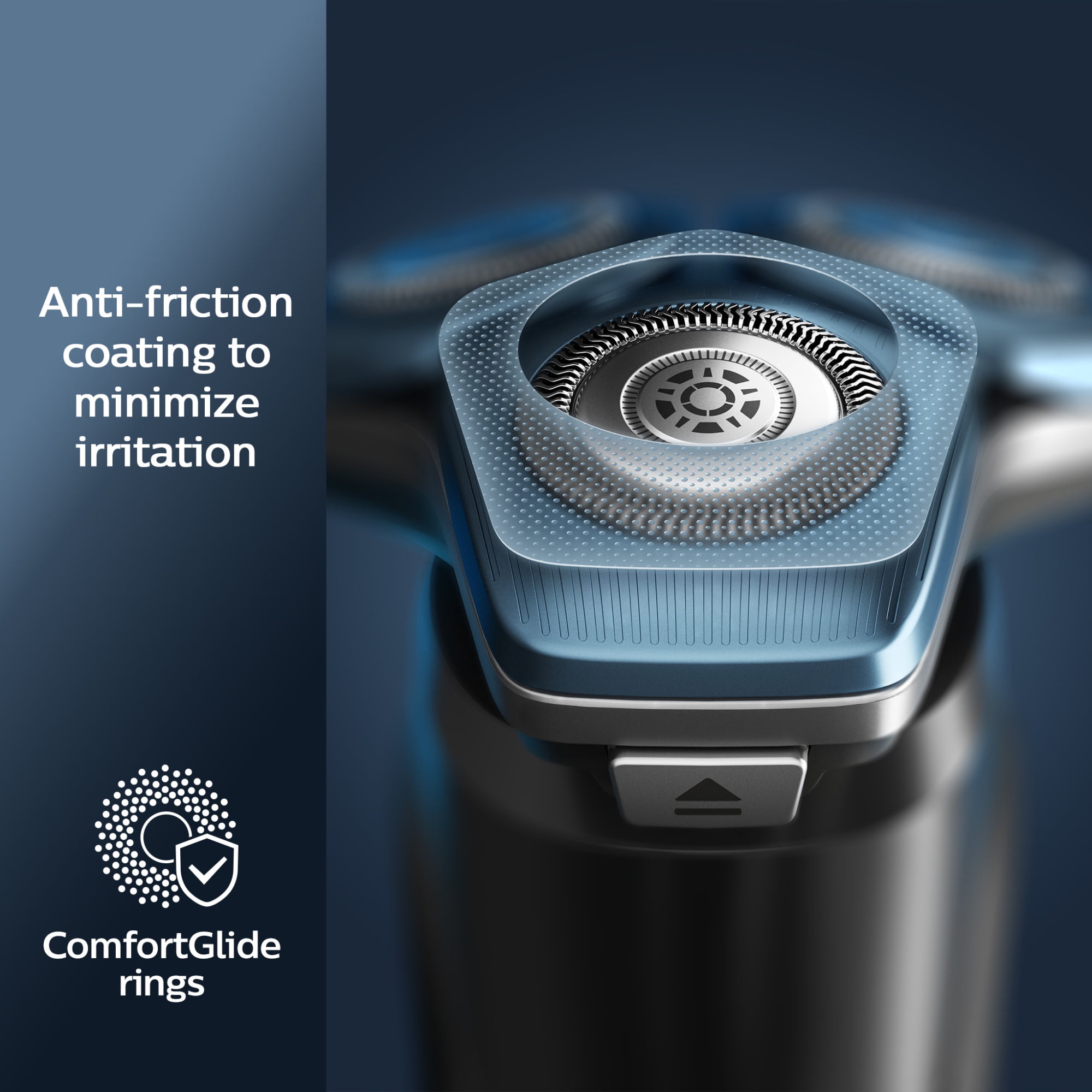 Philips Norelco Shaver 7100, Rechargeable Wet & Dry Electric Shaver with Senseiq Technology and Pop-Up Trimmer S7788/82