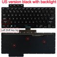 thumbnail image 1 of Clavier Anglais US pour ASUS ROG Zephyrus ROG Huan 16 G16 GA503 GA503Q GA503QR GA503QS Huan 15 G15 GU603 GU603H avec Rétroéclairage Noir Coloré, 1 of 6