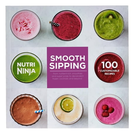 SharkNinja Smooth Sipping 100 Recipe Book for BL480 & BL490 Series IQ