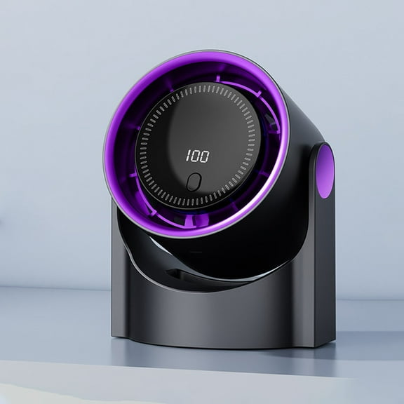 Portable Bladeless Fan with 100 Speed Settings USB Charging Silent Cooling Fan