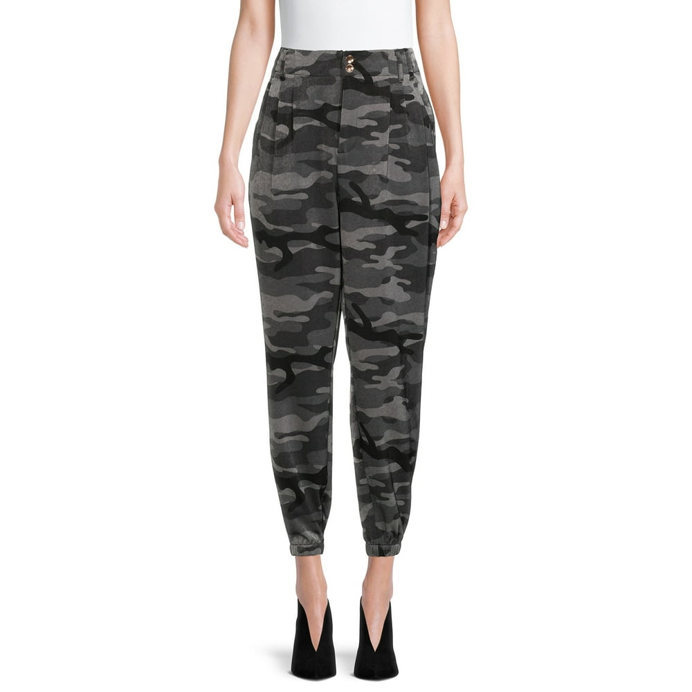 Time and Tru - Time and Tru Women's Woven Pleated Satin Pants - Walmart.com - Walmart.com