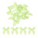 thumbnail image 1 of Uxcell 10Pcs Mini Gingham Ribbon Bow 1.5" Checkered Fabric Satin Ribbon Bows para Manualidades Verde Claro y Blanco, 1 of 7
