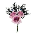 thumbnail image 1 of Ramo de eucalipto con forma de ojo de Halloween, flores artificiales, arreglo floral, adorno para decoración del hogar, esquejes para fiesta temática Rosa, 1 of 8