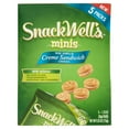 SnackWell's Minis Mini Vanilla Creme Sandwich Cookies, 1.25 oz, 5 packs