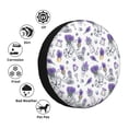 thumbnail image 4 of Lukts Lavender Bicycle for Tire Covers,Waterproof, Dust-proof, Universal Fit for Trailers & SUVs - Ultimate Protection in One-14 inch, 4 of 6