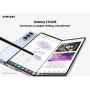 Samsung Galaxy Z Fold5 Cell Phone, Factory Unlocked Android Smartphone, 256GB , Big 7.6” Screen for Streaming, Gaming, Dual App View, One-Hand Control, Hands-Free Use, US Version, 2023,Phantom Black
