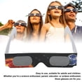 thumbnail image 4 of 10 Gafas De Visualización De Eclipse Solar Con Filtro Premium, Material De Papel Ligero, Juego De 10 Piezas Para Observación De Manchas Solares, 4 of 7
