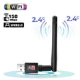thumbnail image 1 of EIMELI USB WiFi Adapter for PC   600Mbps Wireless Network Adapter with High Gain Antenna  Dual-Band 2.4G/5GHz Wi-Fi Dongle Compatible with Desktop  Laptop  Windows  Mac OS  Linux, 1 of 7