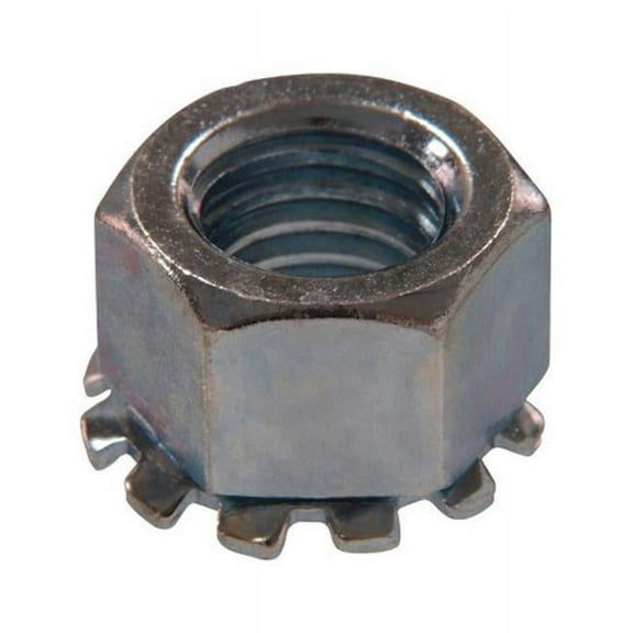 Hillman #8-32 Zinc-Plated Steel SAE Keps Lock Nut 100 pk