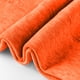 thumbnail image 4 of Ceisia Men's Solid Color Fleece-Lined Hooded Sweatshirt for Casual & Sports Wear Orange XS Gifts, 4 of 6