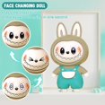 thumbnail image 1 of Labubui Face Changing Doll Pressing Face Changing Creative Decompression Cute Expressions Face Changing Toy Doll,Home Decor for Friends and Fans 4″, 1 of 3