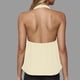 thumbnail image 5 of Sudadera con cremallera para mujer,Vestido informal sin mangas con cuello en V para mujer, mezcla de poliéster, ligero y cómodo, ideal para el hogar, sopatenor, 5 of 9