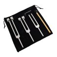 thumbnail image 3 of Tuning Forks Set128Hz 256Hz 512Hz Tuning Forks For Sound Healing Meditation Tool Silver Shenzhuyue, 3 of 9