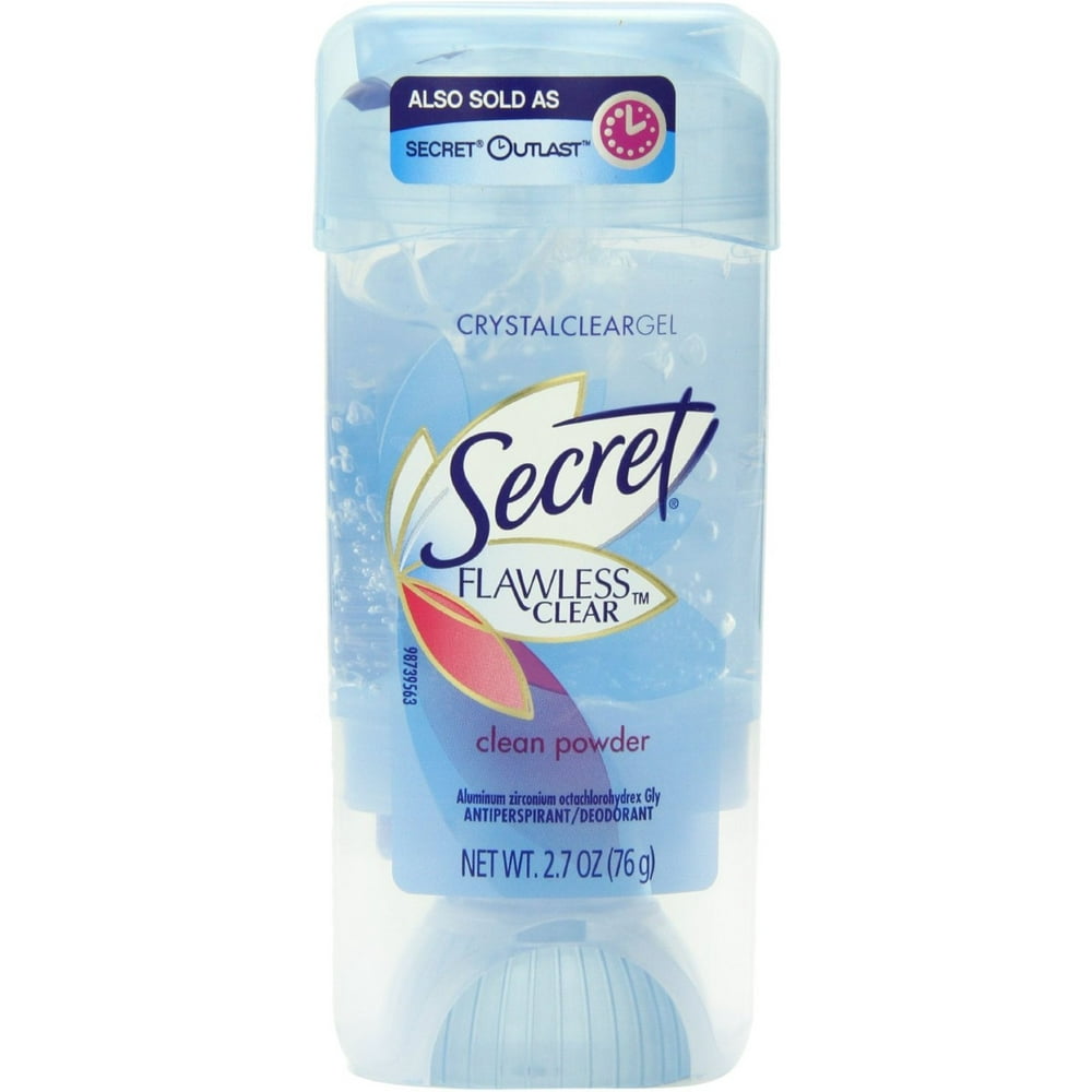 Secret Outlast Clear AntiPerspirant & Deodorant Crystal Clear Gel