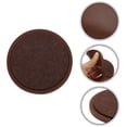 thumbnail image 3 of Unique Bargains 1 Set Water-absorbing Drink Coaster Brown Silicone Felt Cloth, 3 of 5