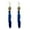 Navy, variant on Feather Earrings for Women Bohemian Fringe Tassel Long Drop Dangle Earrings Set with Design for Women
