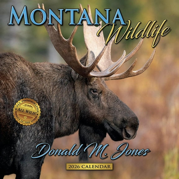2026 Montana Wildlife Wall Calendar, (Paperback)