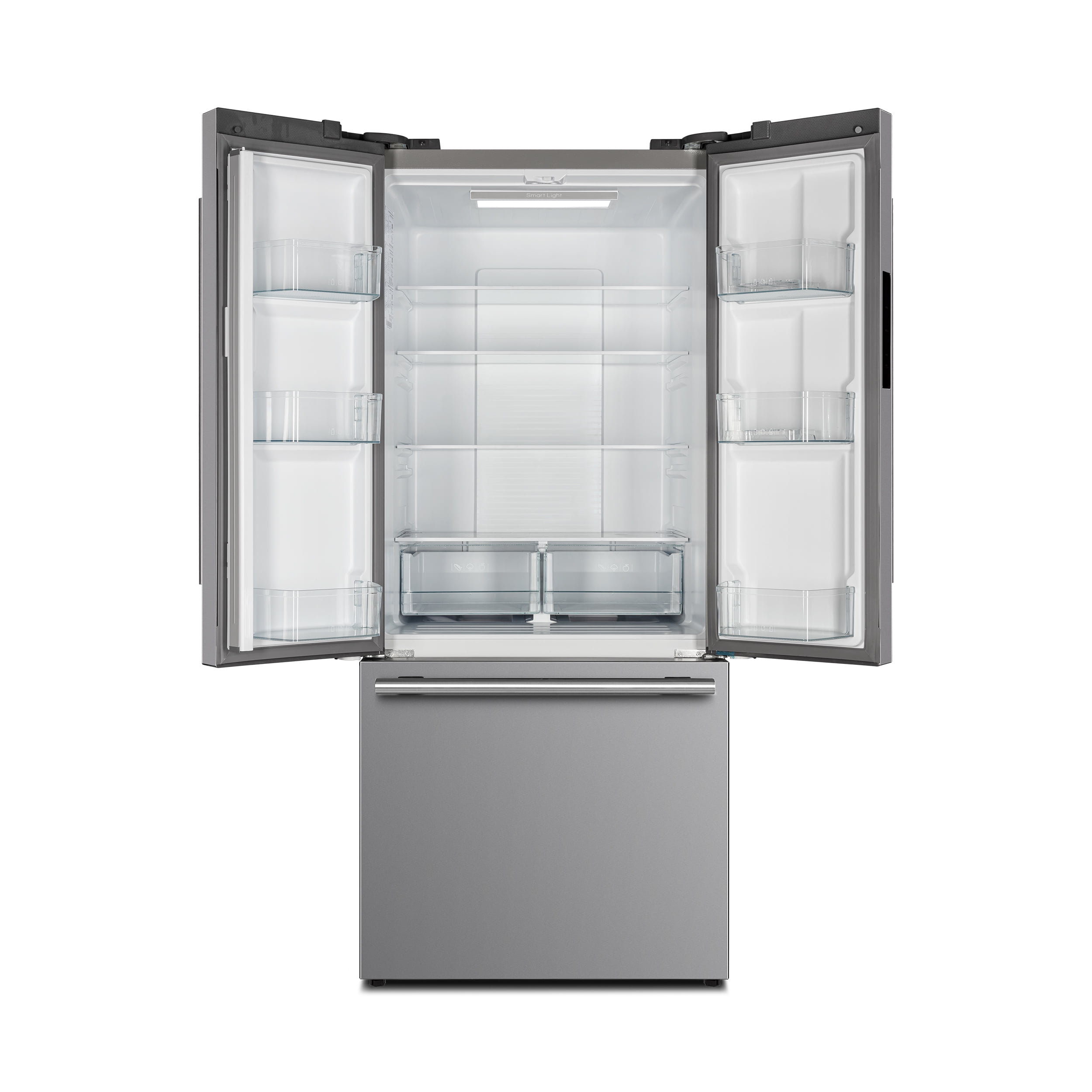Forno Gallipoli 30-inch French Door Refrigerator with Bottom Freezer 17.5 Cu. Ft. Capacity
