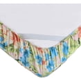 thumbnail image 4 of Elegant Comfort 6-Piece Sheet Set - 1500 Series Hotel Quality Microfiber - Deep Pocket, Wrinkle Resistant 6-Piece Floral Magnolia Pattern Bed Sheet Set, Full, Magnolia, 4 of 6