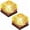 Warm White, variant on Solar Ice Glass Light,2 Packs Solar Powered Garden Lights, Waterproof IP68 Outdoor Table & Path Lights, Decorative Ice Cube for Yard
