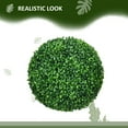 thumbnail image 4 of HOMCOM 2 Pack Artificial Tree Boxwood Topiary Balls, 15.7 Inch, 4 of 10
