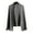 Grey, variant on Women Knitting Shawl Collarless Long Sleeve Open Front Solid Color Sweater Coat Loose Fit Knitting Cape