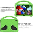 thumbnail image 2 of Dteck Case for Lenovo Tab M10 (TB-X605F) 10.1 Inch, Lenovo Tab P10 10.1" (TB-X705F /TB-X705L),Shockproof EVA Foam Kids Friendly Handle Lightweight Protective Shell Back Cover With Kickstand,Green, 2 of 6