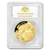 2020 AUS 1 oz Gold $100 Lunar Rat Domed PR-70 PCGS (FirstStrike®)