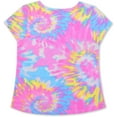 thumbnail image 3 of My Little Pony Zipp and Pipp Girls 2 Piece Tie Dye Tee and Short Set (Loungewear Style), 8-20, 3 of 5