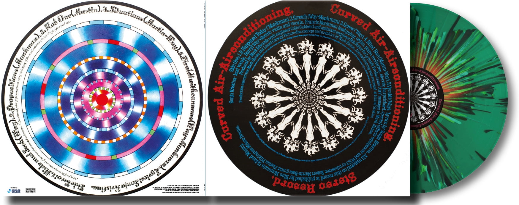 Curved Air - Airconditioning - Splatter Green Vinyl - Music & Performance