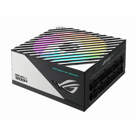 ASUS ROG Loki SFX-L 1200W Titanium PSU (Fully Modular Power Supply, 80  Titanium, 120mm PWM ARGB Fan, Aura Sync, ATX 3.0 Compatible, PCIe 5.0 Ready)