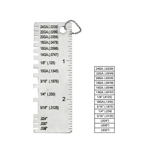 

〖TOTO〗Measuring Tools Measuring Tool Thickness Wire Wire/Sheet Plate Measurement Me Tools Home Improvement