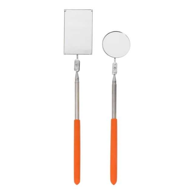 MasteelfCA 2pcs Car Telescoping Inspection Mirror for Extra Viewing Pickup Dead Angle