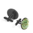 thumbnail image 2 of Saint Patrick's Day Men's Stainless Steel Cufflinks Set for Formal Attire - Ideal for Business Meetings and Special Occasions, 2 of 6